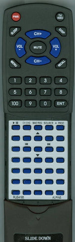 ALPINE RUE-4185 Replacement Remote