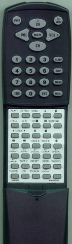 SHERWOOD RTRX2050R Replacement Remote