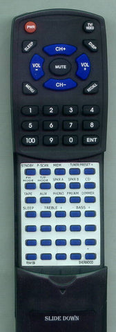 SHERWOOD RX4109 Replacement Remote