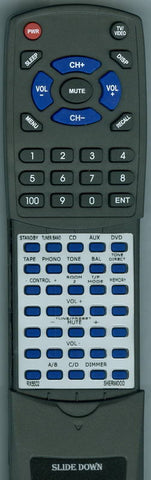 SHERWOOD RC 119 Replacement Remote