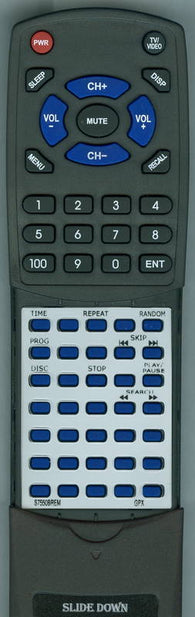 G S7550BREM Replacement Remote
