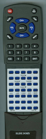 SCEPTRE RTSB301523 Replacement Remote