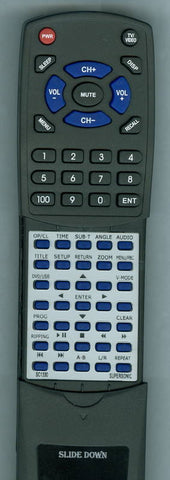 SUPERSONIC RTSC1330 Replacement Remote