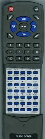 SUPERSONIC RTSC1331A Replacement Remote