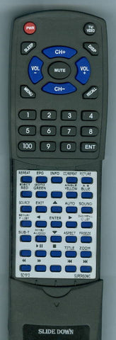SUPERSONIC RTSC1512 Replacement Remote