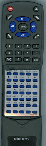 SUPERSONIC SC178DVD Replacement Remote