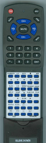 SUPERSONIC RTSC257 Replacement Remote
