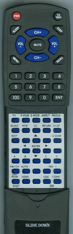 SEIKI SRC1149A Replacement Remote