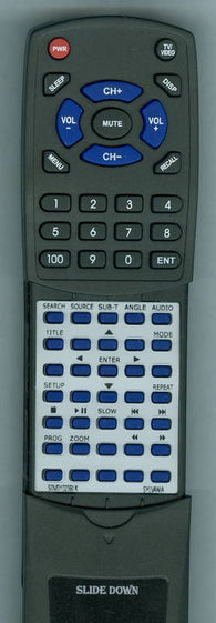 CURT RTSDVD1023BLK Replacement Remote