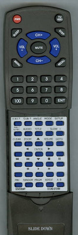 SOUND STORM SDVD350MT Replacement Remote