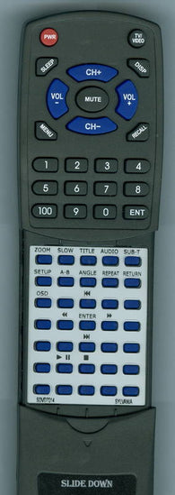 CURT RTSDVD7014 Replacement Remote