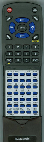 SEIKIINSERT SE40FH03 Replacement Remote