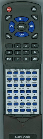 TOSHIBA RTSER0297 Replacement Remote