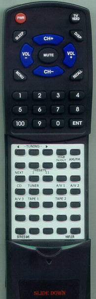 HAFLER SERIES 945 Replacement Remote