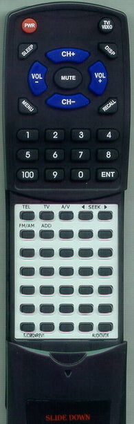 AUDIOVOX RTSJC9624REV1 Replacement Remote