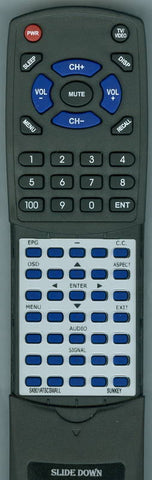 SUNKEY SK801ATSCSMALL Replacement Remote