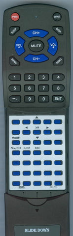 DEL RTSKYFI3 Replacement Remote