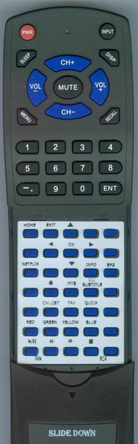 RCA SM4 Replacement Remote