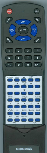 RCA RTSM4A Replacement Remote