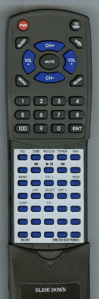 DE SOLOD1 Replacement Remote