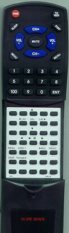 SIRIUS SPORTSTER5 Replacement Remote