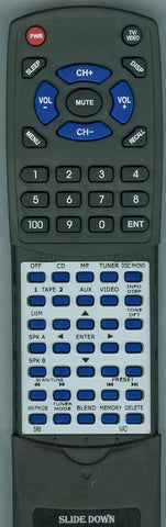 NAD C356BEE Replacement Remote