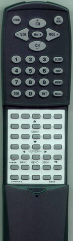 SIRIUS STARMATE3 Replacement Remote