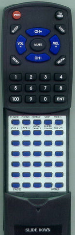 OPTIMUS STAV3150 Replacement Remote
