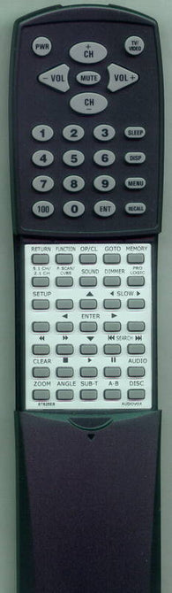 AUDIOVOX STS25EB Replacement Remote