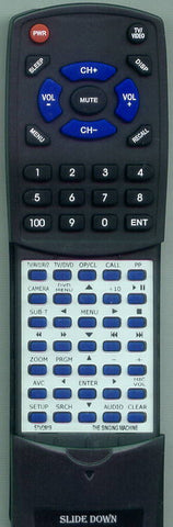 SINGINGMACHINE STVD-919 Replacement Remote