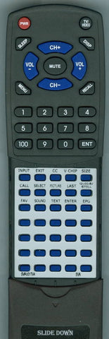 SVA SVAU01TV4 Replacement Remote