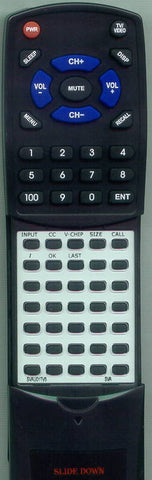 SVA SVAU01TV5 Replacement Remote