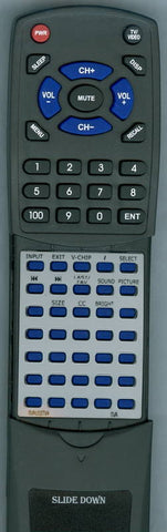 SVA SVAU02TV4 Replacement Remote