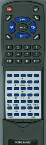 SIRIUS T035RST8 Replacement Remote