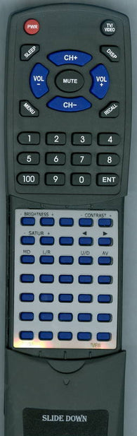 TVIEW RTT1043IR Replacement Remote