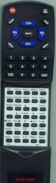 AMW RM36CZ01 Replacement Remote