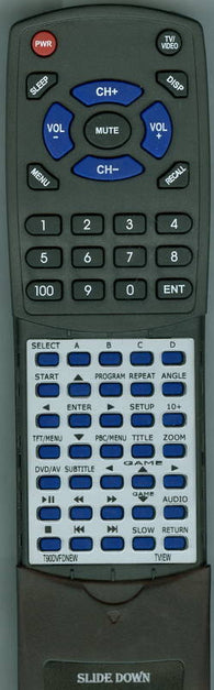 TVIEW T90DVFD Replacement Remote