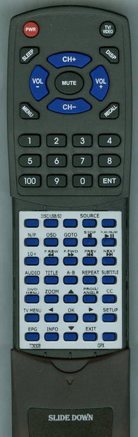G TD930B Replacement Remote