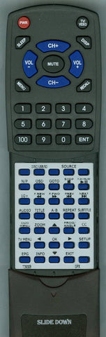 G TD930B Replacement Remote