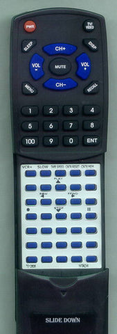 HITACHI VTX424A Replacement Remote