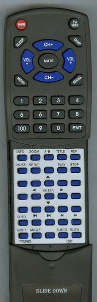 COBY TFDVD5600 Replacement Remote