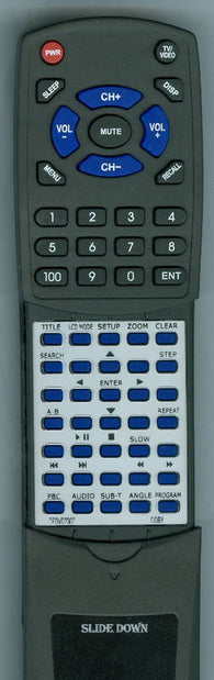 COBY TFDVD7307 Replacement Remote