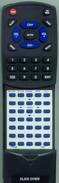 COBY TFTV1503 Replacement Remote