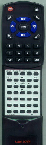 AKAI TIL2016001301 Replacement Remote
