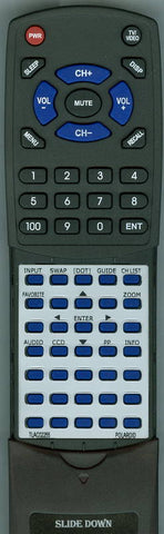POLAROID TLAC-02255 Replacement Remote