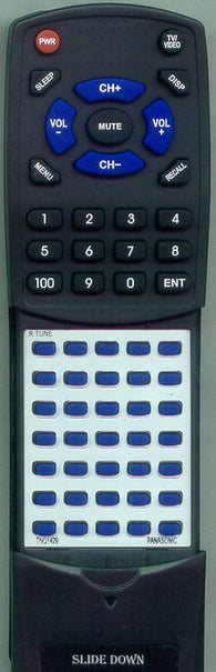 PANASONIC RTTNQ1429 Replacement Remote