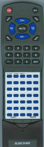 PANASONIC RTTNQ2AE012 Replacement Remote