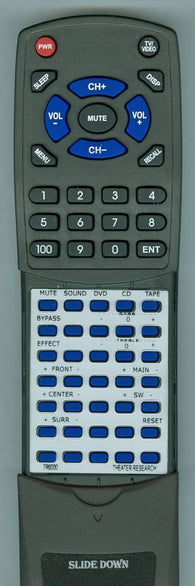TR TR6000 Replacement Remote