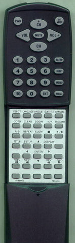 TERAPIN TT1800DVD Replacement Remote