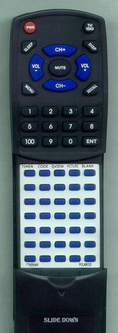 POLAROID TTM2004R Replacement Remote
